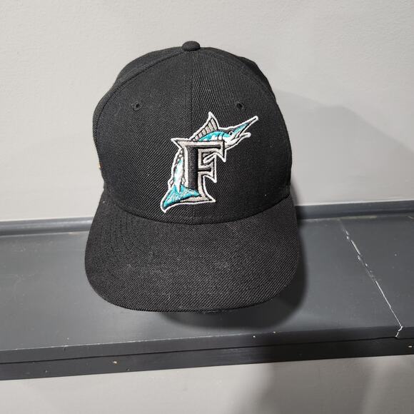 VTG Florida Marlins New Era 59Fifty Mens 7 World Series 2003 Cooperstown Hat Cap - Picture 5 of 16